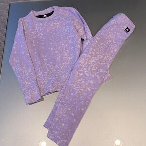 Kids Burton Fleece base layer set medium